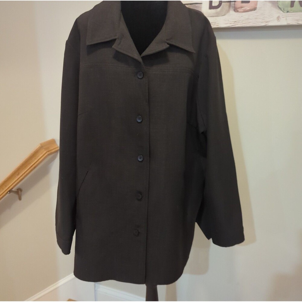 Morton Bernard Pour La Femme Blazer Size 26 Jacket BEAUTIFUL!